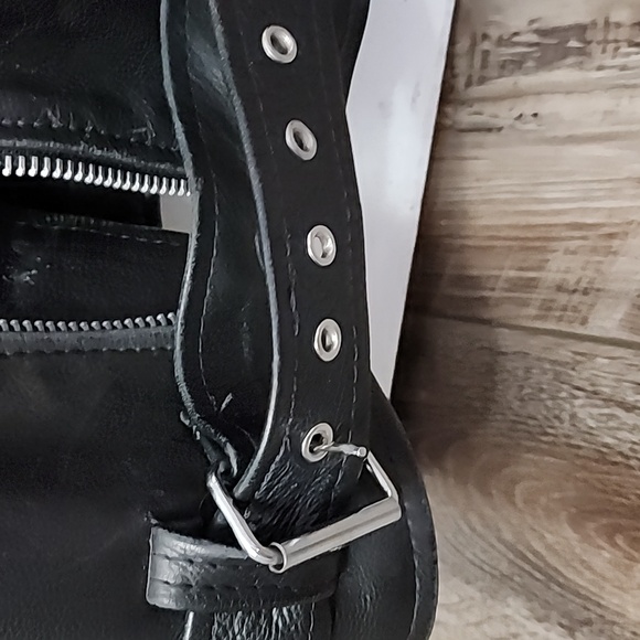 Vintage Hand Airbrushed Marilyn Monroe Leather Jacket, Unisex Size L/XL - Picture 13 of 17